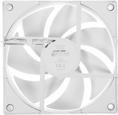 Вентилятор для корпуса ID-Cooling AF-125-W Trio 120х120x25 белый 4-pin 30дБ (упак.:3шт) Ret