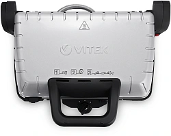 Электрогриль Vitek VT-2633 2000Вт серебристый