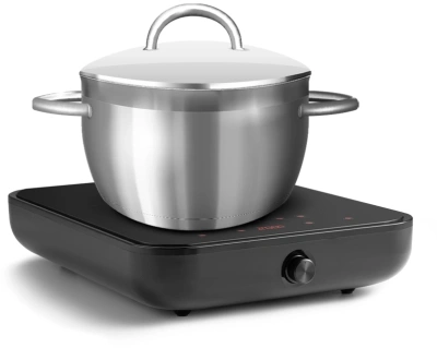 Плита Инфракрасная Kitfort КТ-141 черный стеклокерамика (настольная)