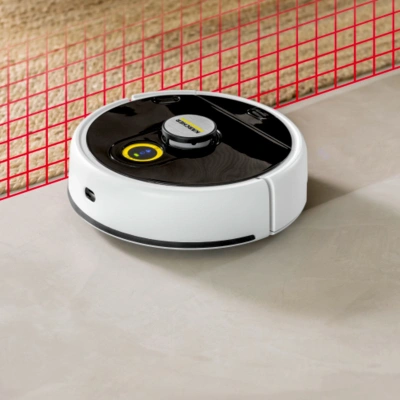 Пылесос-робот Karcher RCF 3 белый/черный