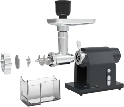 Мясорубка Rondell RDE-1452 2000Вт графит/серебристый