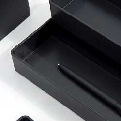 Ручка гелев. Deli Nusign (NS552GREY) серый d=0.5мм черн. черн. кор.карт. автом.