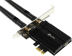 Сетевой адаптер Wi-Fi + Bluetooth TP-Link Archer TX50E AX3000 PCI Express (ант.внеш.несъем.) 2ант.