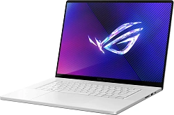 Ноутбук Asus ROG Zephyrus G16 GU605CM-QR082W Core Ultra 7 255H 32Gb SSD1Tb NVIDIA GeForce RTX 5060 8Gb 16" OLED 2.5K (2560x1600) без ОС white WiFi BT Cam Bag (90NR0M22-M003X0)