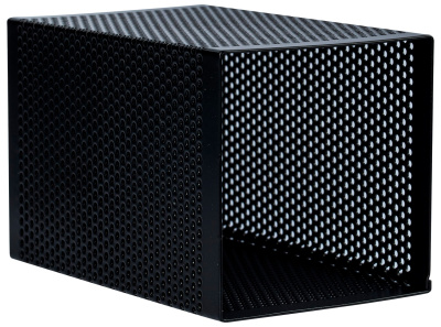 Подставка Deli E908 для письменных принадлежностей черный металл сетка