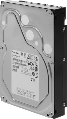 Жесткий диск Toshiba SATA-III 2Tb MG04ACA200N Server Enterprise Capacity 512N (7200rpm) 128Mb 3.5"
