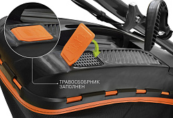 Газонокосилка роторная Carver LMG-2646DM (01.024.00003) 2600Вт