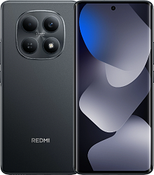 Смартфон Xiaomi Redmi Note 15 128Gb 6Gb черный моноблок 3G 4G 2Sim 6.77" 1080x2392 Android 15 108Mpix 802.11 a/b/g/n/ac NFC GPS GSM900/1800 GSM1900 Protect microSD max2048Gb