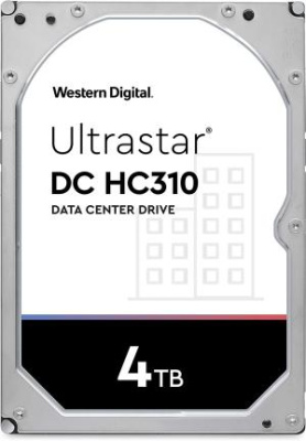 Жесткий диск WD SATA-III 4Tb 0B36534 HUS726T4TALE6L4 Ultrastar DC HC310 (7200rpm) 256Mb 3.5"