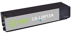 Картридж струйный Cactus CS-L0R13A 981C голубой (240мл) для HP PageWide Enterprise Color 556dn/556xh/Flow MFP586z с чипом