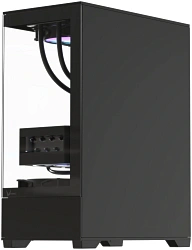 Корпус Formula Crystal Z1 V2 черный без БП ATX 1xUSB2.0 1xUSB3.0 1xUSB3.1 audio bott PSU