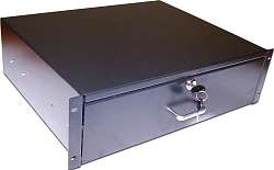 Ящик выдвижной Lanmaster TWT-CB-DRW-3U 3U 19" 350мм черный
