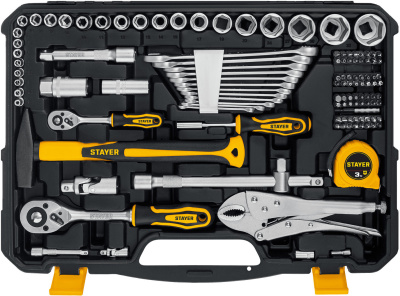 Набор инструментов Stayer 27710-H150 150 предметов (жесткий кейс)