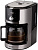 Кофемашина Kitfort КТ-782 1050Вт нержавеющая сталь/черный