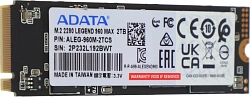 Накопитель SSD A-Data PCIe 4.0 x4 2TB ALEG-960M-2TCS Legend 960 Max M.2 2280