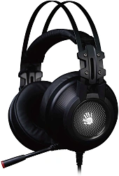 Наушники с микрофоном A4Tech Bloody G525 черный 2м мониторные оголовье (G525 BLACK)