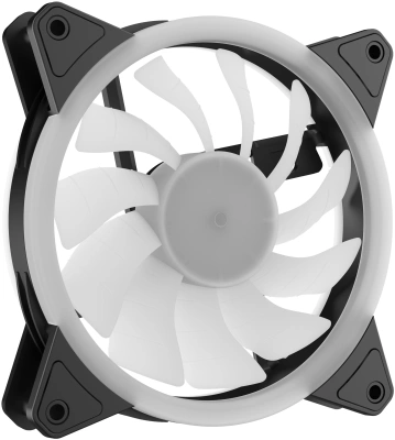 Вентилятор для корпуса GMNG GG-CF120ARGB2-PWMBK ARGB 120х120x25 черный 4-pin 26дБ Ret
