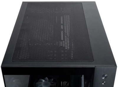 Корпус Chieftec Visio черный без БП ATX 2x80mm 4x120mm 2x140mm 1xUSB2.0 2xUSB3.0 audio bott PSU