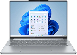 Ноутбук Lenovo Yoga Slim 7 14APU8 Ryzen 5 7640S 16Gb SSD512Gb AMD Radeon 760M 14.5" OLED 2.9K (2944x1840) Windows 11 Home l.grey WiFi BT Cam (83AA001DRU)