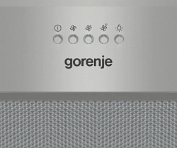 Вытяжка встраиваемая Gorenje BHI626E6X нержавеющая сталь управление: кнопочное (1 мотор)