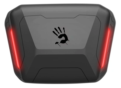 Гарнитура внутриканальные A4Tech Bloody M70 черный/красный беспроводные bluetooth в ушной раковине (M70 BLACK+ RED)