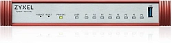 Межсетевой экран Zyxel USG Flex 100H (USGFLEX100H-EUCI01F) 10/100/1000BASE-TX красный