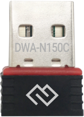 Сетевой адаптер Wi-Fi Digma DWA-N150C N150 USB 2.0 (ант.внутр.) 1ант.