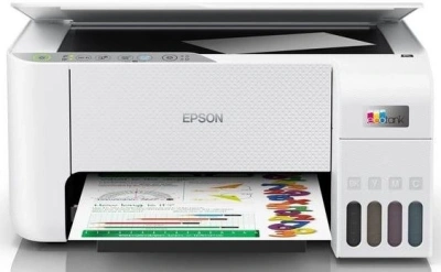 МФУ струйный Epson L3256 (C11CJ67421/504/524/516/519) A4 WiFi белый