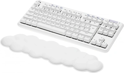 Клавиатура Logitech G715 TKL механическая белый USB беспроводная BT/Radio Multimedia for gamer LED (подставка для запястий) (920-010464)