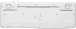 Клавиатура Acer OKW301 белый USB Multimedia для ноутбука (ZL.KBDCC.01B)
