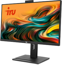 Моноблок IRU 23IM 23.8" Full HD i5 1035G4 (1.1) 8Gb SSD256Gb Iris Plus Graphics CR без ОС GbitEth WiFi BT 120W Cam черный 1920x1080