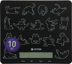 Весы кухонные электронные Vitek VT-8026 макс.вес:10кг