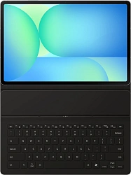 Чехол-клавиатура Samsung для Samsung Galaxy Tab S10 FE+ Book Cover Keyboard Slim поликарбонат/полиуретан черный (EF-DX620UBRGRU)