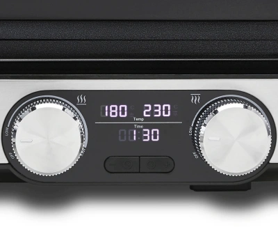 Электрогриль Polaris PGP 2302D 2000Вт серебристый