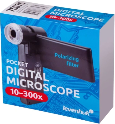Микроскоп Levenhuk DTX 700 Mobi цифровой цифровой дисплей/монитор ПК 10-1200х черный