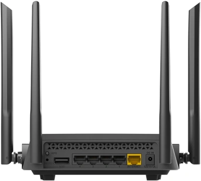 Роутер беспроводной D-Link DIR-825/RU/R7 (DIR-825/RU/R7A) AC1200 10/100/1000BASE-T черный