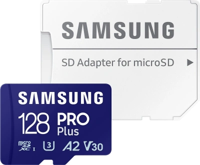 Флеш карта microSDXC 128GB Samsung MB-MD128SA Pro PLUS V30 + adapter