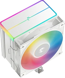 Устройство охлаждения(кулер) Deepcool AG500 Wh V2 ARGB Soc-AM5/AM4/1200/1700/1851 белый 4-pin 29.4dB Al+Cu 240W 857gr Ret (R-AG500-WHAMMN-GJD)