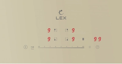 Индукционная варочная поверхность Lex EVI 641A IV слоновая кость