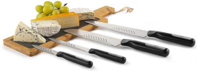 Нож кухонный Rondell Bayoneta RD-1572 стальной универсальный лезв.140мм прямая заточка черный блистер