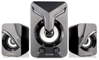 Колонки Microlab U270 Phenix 2.1 черный 11Вт