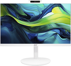 Моноблок Acer Aspire C27A-P1MTL 27" Full HD Core Ultra 5 115U (1.5) 16Gb SSD512Gb Arc graphics CR Eshell GbitEth WiFi BT клавиатура мышь Cam белый 1920x1080
