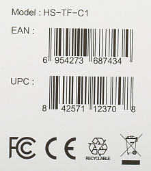 Флеш карта microSDXC 256GB Hikvision HS-TF-C1(STD)/256G/Adapter C1 V30 + adapter