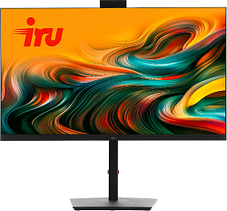 Моноблок IRU Strato 31.5" QHD i7 12650H (2.3) 16Gb SSD1Tb UHDG Windows 11 Pro GbitEth WiFi BT 90W Cam черный 2560x1440