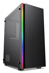 Корпус Formula CL-3302B RGB черный без БП ATX 7x120mm 2xUSB2.0 1xUSB3.0 audio bott PSU