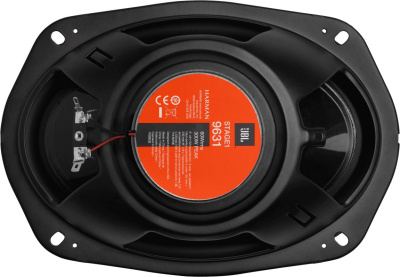 Колонки автомобильные JBL Stage1 9631 300Вт 89дБ 4Ом 15x23см (6x9дюйм) (ком.:2кол.) коаксиальные трехполосные