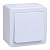 Выключатель IEK Гермес Plus откр. 1кл. IP54 белый (упак.:1шт) (EVMP10-K01-10-54-EC)