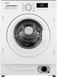 Стиральная машина Weissgauff WMI 6147 Inverter Steam класс:A+++ загрузка до 7кг отжим:1400об/мин белый инвертер