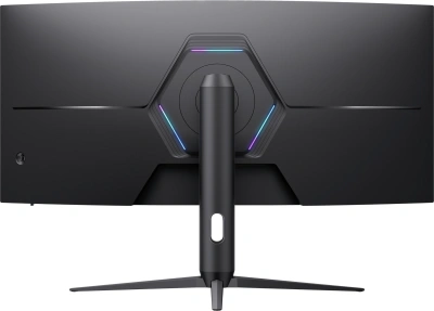 Монитор Hisense 34" 34G6K-PRO черный VA LED 1ms 21:9 HDMI M/M матовая 4000:1 280cd 89гр/89гр 3440x1440 180Hz FreeSync Premium DP 2K 6.75кг