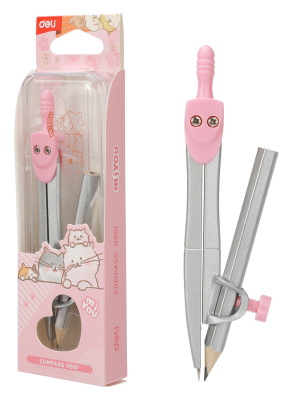 Циркуль Deli EH601 в компл.:карандаш